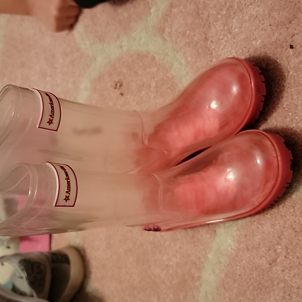 American Girl rain boots